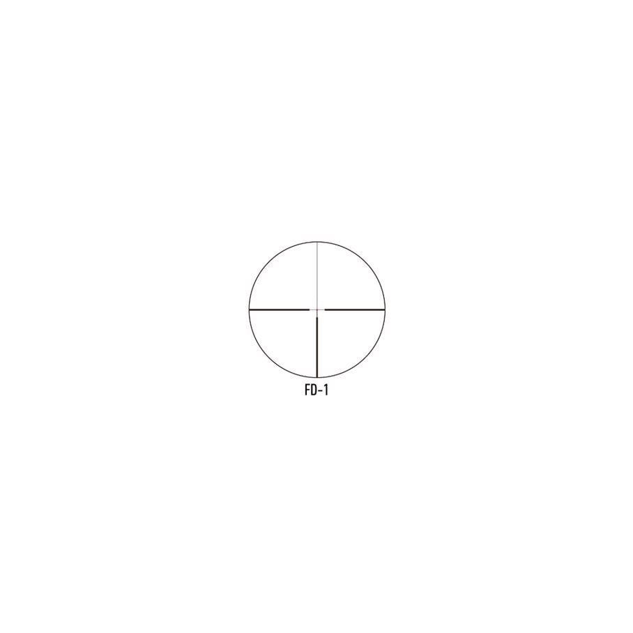 Hunting 1,5-15x42 SFP MIL Belyst Kikarsikte FD-1