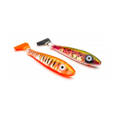 McRubber Flash 17 cm 2-pack BENGAL TIGER OCH ELECTRIC STEEL HEAD / 17CM / 47G
