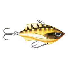 Rap V-Blade Vibrationsbete GOLD CHROME TIGER / 6 CM / 14 G