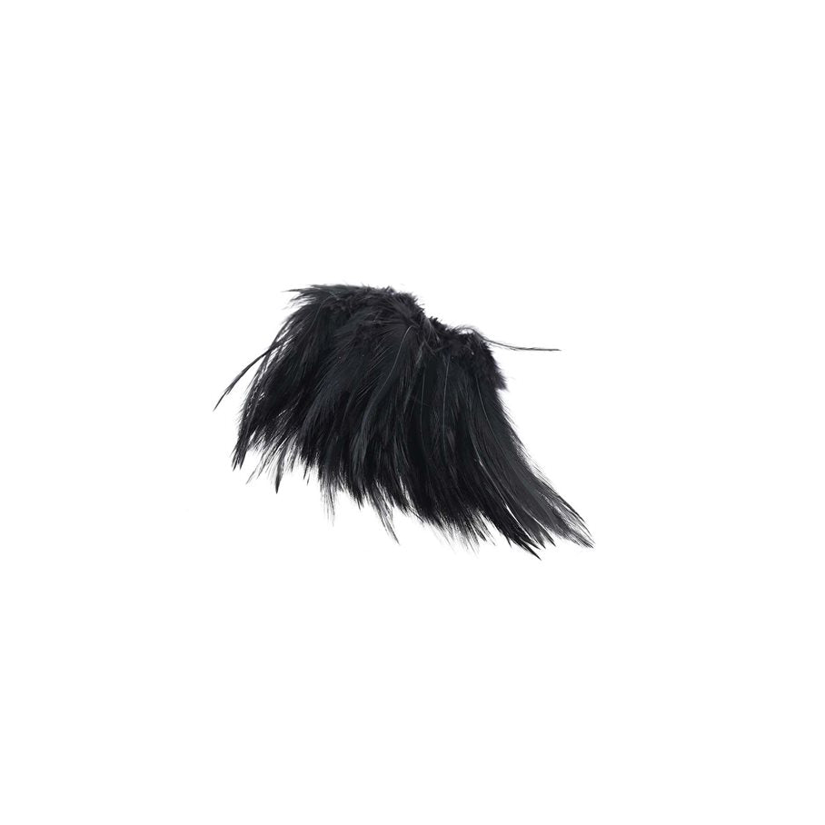 Cock Hackles / Tupp Hackel SVART / EN STL