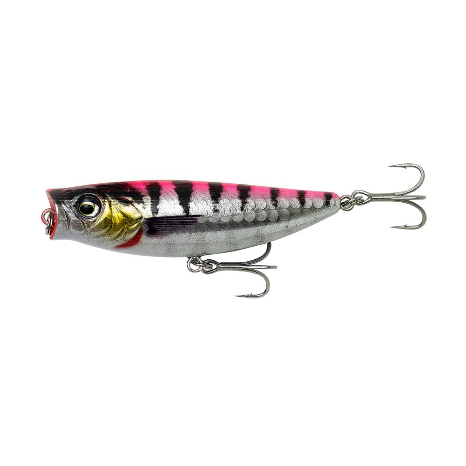 3D Minnow PopWalker 6,6 cm 8 g Floating PINK BARRACUDA PHP / 6,6 CM & 8 G