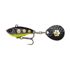 Fat Tail Spin BLACK MAGIC / VIKT 24 G & STORLEK 8,5 CM