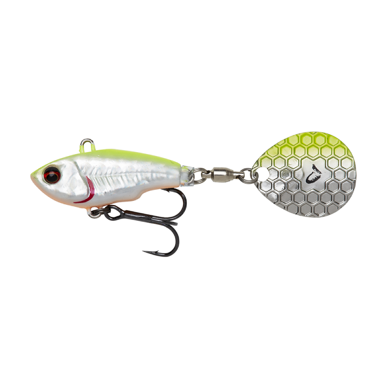Fat Tail Spin LEMON BACK FLASH / VIKT 24 G & STORLEK 8,5 CM