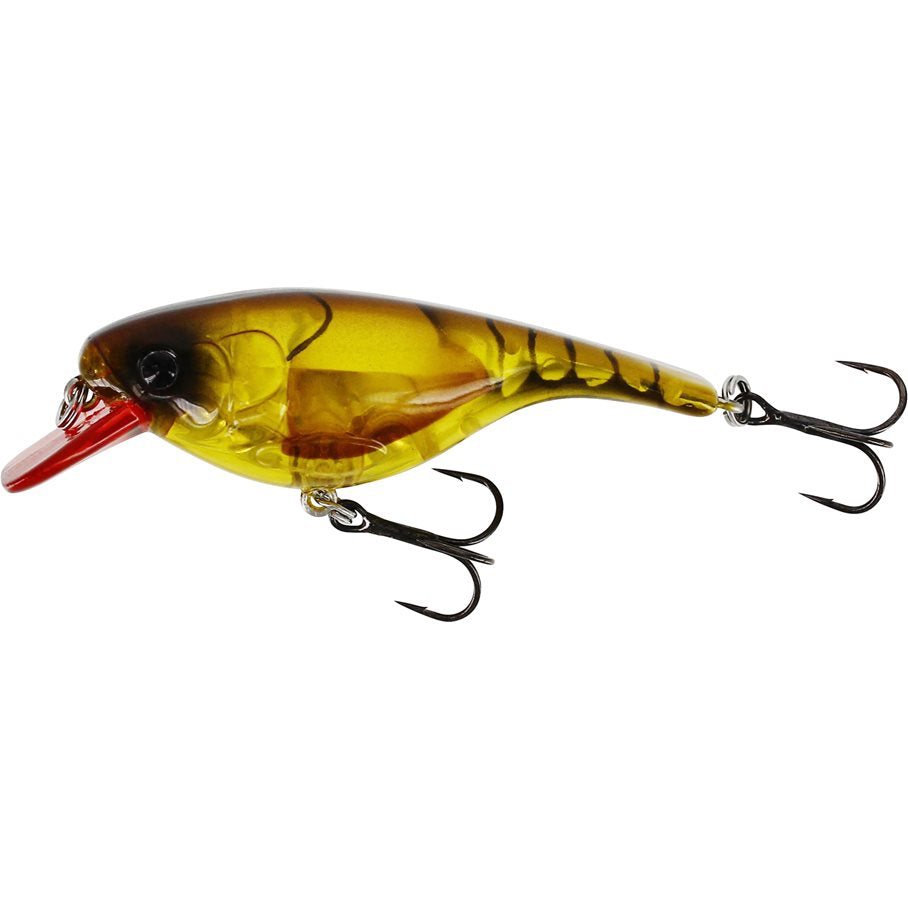 Babybite Shallow Runner 12 g 6,5 cm Wobbler CLEAR BROWN CRAW / EN STL