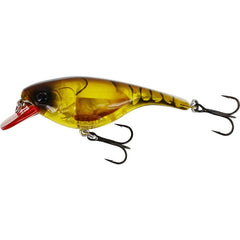 Babybite Shallow Runner 12 g 6,5 cm Wobbler CLEAR BROWN CRAW / EN STL