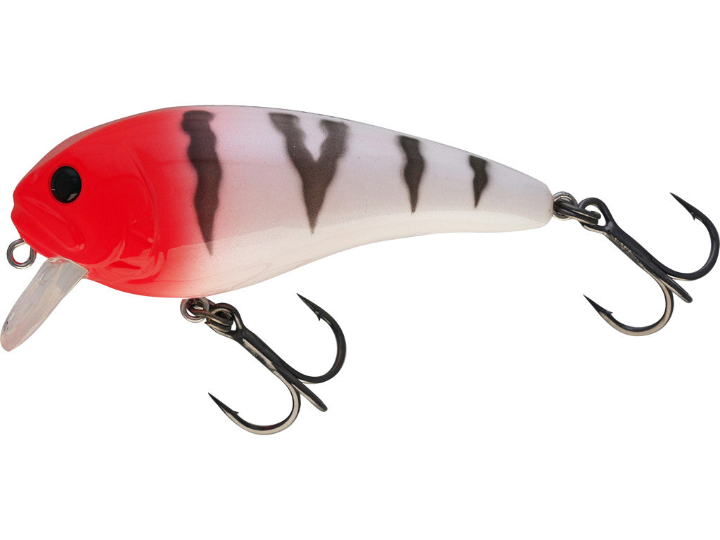 Fatbite Crankbait 8 cm 24 g Floating Wobbler STRIPED REDHEAD / 8 CM OCH 24 GRAM