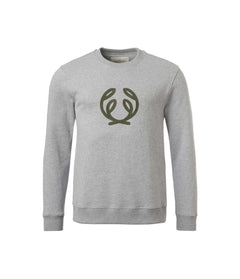 Logo Sweatshirt M FG/GM GREY MELANGE / L