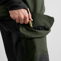 Scandinavian byxor Duffel GREEN/BLACK / 48