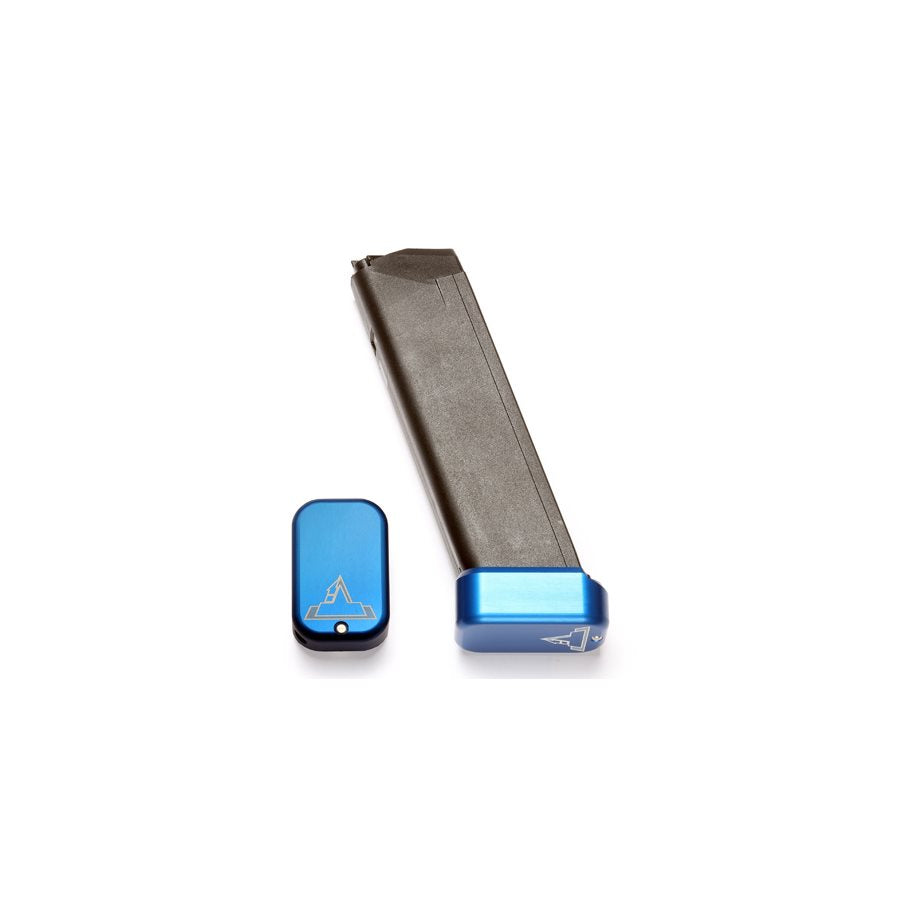 Base pad for Glock, 40/9 +3/+4 BLÅ / EN STL