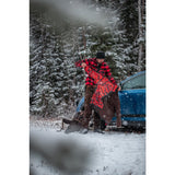 Jämtland Pixel Jacka RÖD/SVART / 3XL