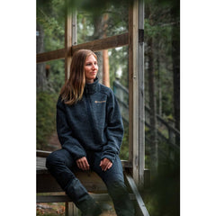 Hotagen Ulltröja Windstopper GRÅBLÅ / XL