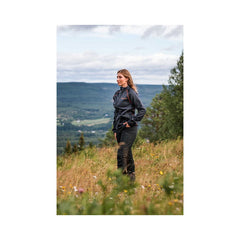 Trekkingbyxa Dam SVART / 40