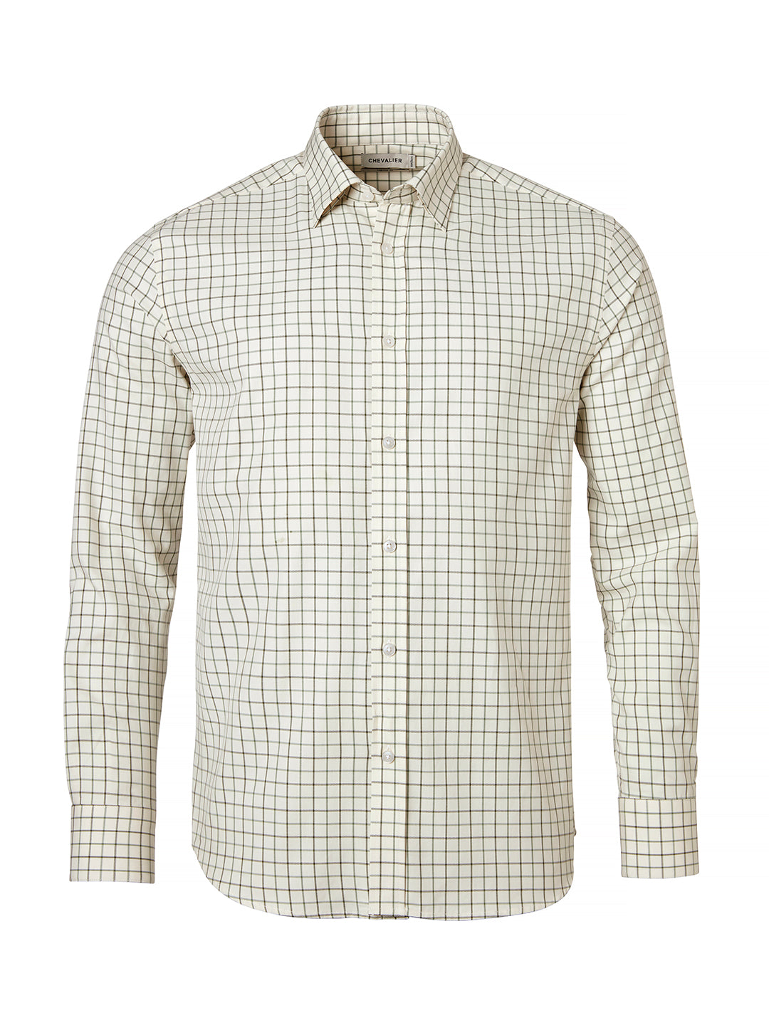 Luton Shooting Fit Shirt Men HUNTER GREEN TATTERSALL / L