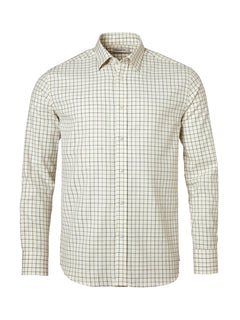 Luton Shooting Fit Shirt Men HUNTER GREEN TATTERSALL / L