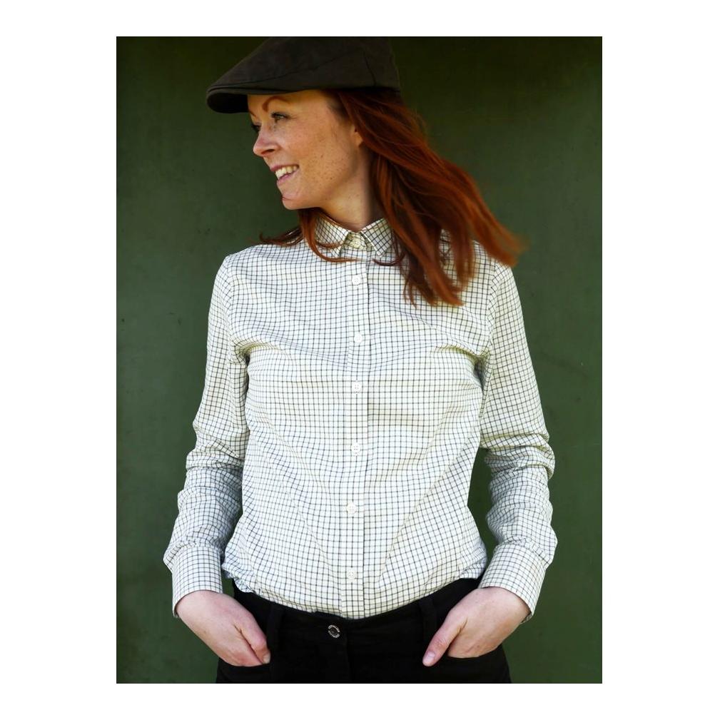 Chorley Shooting Fit Shirt Women THYME RUTIG / 44W