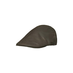 Torre Waxed Cotton Sixpence Cap LEATHER BROWN / 61