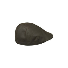 Torre Waxed Cotton Sixpence Cap LEATHER BROWN / 61
