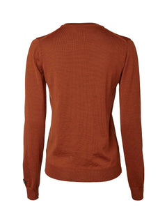 Blaise V-Neck Merino Pullover Women AMBER / 38W