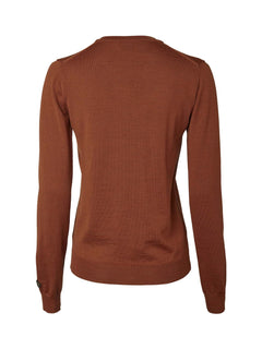 Blaise V-Neck Merino Pullover Women AMBER / 40W