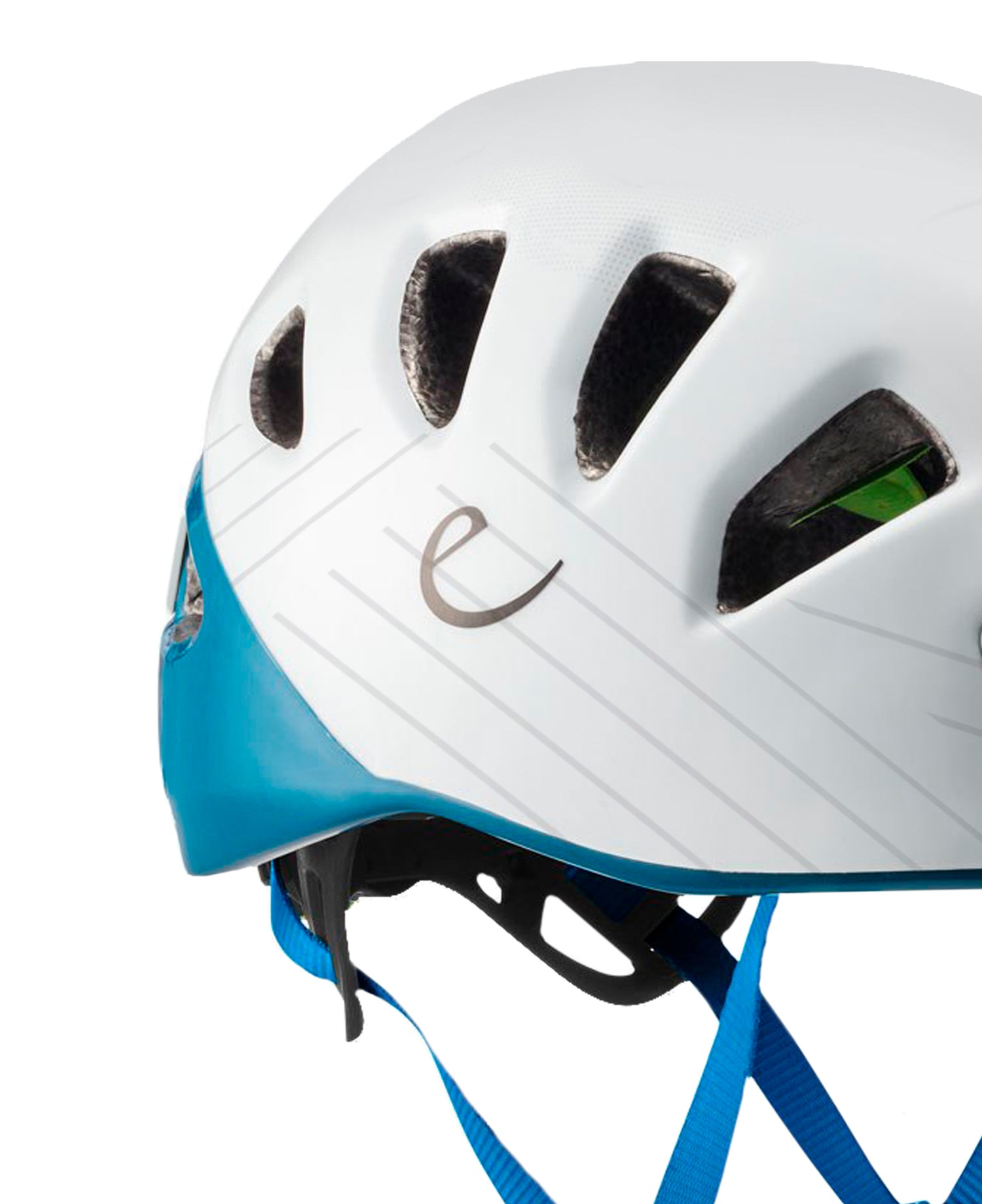 Shield climbing helmet PETROL-SNOW / 48-56 CM