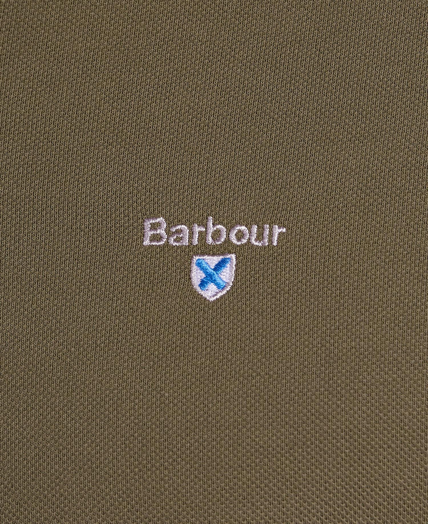Tartan Pique Polo Men DARK OLIVE / L