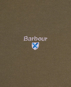 Tartan Pique Polo Men DARK OLIVE / L