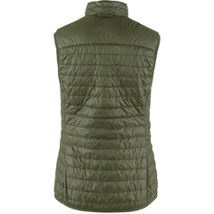 Abisko Womens Padded Vest LAUREL GREEN / S