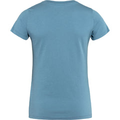 Arctic Fox Print T-Shirt Women DAWN BLUE/TERRACOTTA BROWN / L