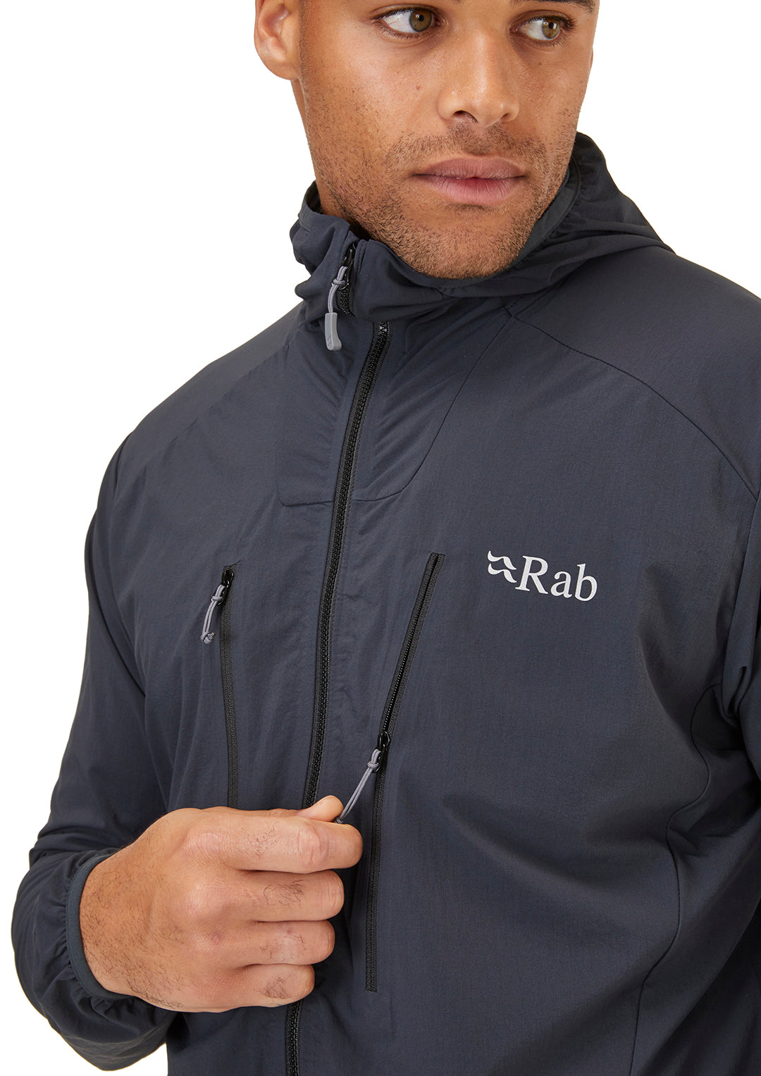 Borealis Softshell Hoody Men BELUGA / XS