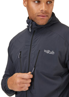 Borealis Softshell Hoody Men BELUGA / XS