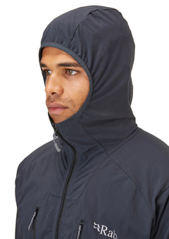 Borealis Softshell Hoody Men BELUGA / XS