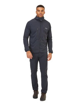 Borealis Softshell Hoody Men BELUGA / XS