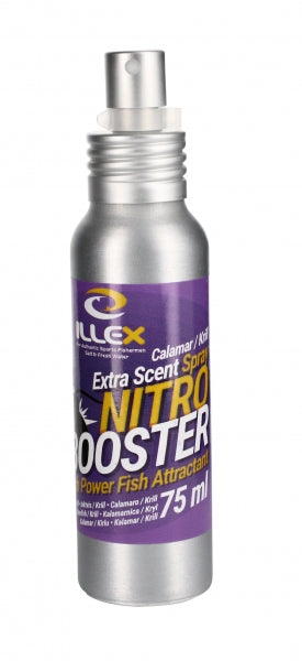 Nitro Booster Spray Alu SQUID/KRILL / SMAK SQUID / KRILL & VOLYM 75 ML