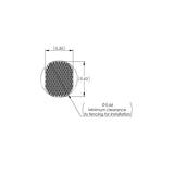 AR-15/10 enhanced magazine button SVART / EN STL