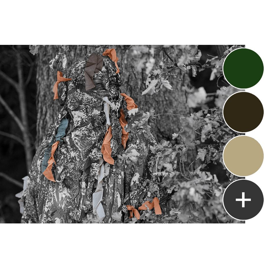 Strip-Solid GREY-GREEN / 4 CM X 8 M