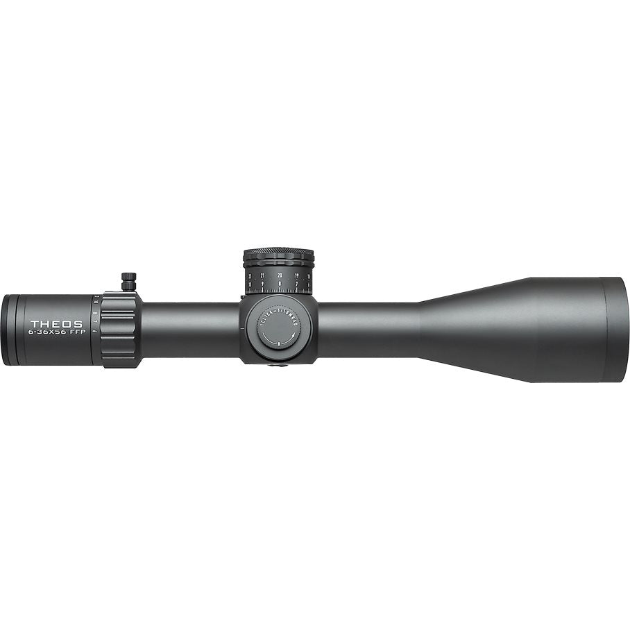 Theos 6-36x56 FFP APR-2D MRAD Belyst Långhålls Sikte 34 MM