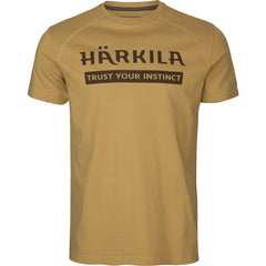 Logo t-shirt 2-pack ANTIQUE SAND/DARK OLIVE / 3XL