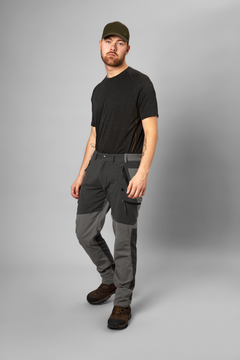 Outdoor Stretch Byxor BLACK/GREY / 50