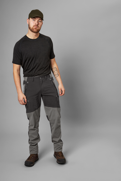 Outdoor Stretch Byxor BLACK/GREY / 50