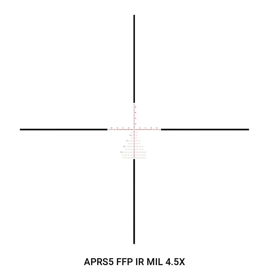 Ares BTR HD 4,5-27x50 Gen 2 SF FFP MIL/MIL Belyst Kikarsikte SVART / 30 MM / APSR5