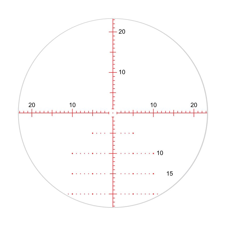 Ares BTR HD 2,5-15x50 Gen 2 SF FFP MIL/MIL Belyst Kikarsikte SVART / 30 MM / APRS5