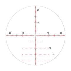 Ares BTR HD 2,5-15x50 Gen 2 SF FFP MIL/MIL Belyst Kikarsikte SVART / 30 MM / APRS5