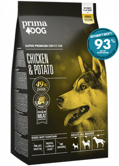 Dog Adult All Breed Kyckling och Potatis, 2kg eller 10 kg SMAK KYCKLING OCH POTATIS & MÄNGD 2 KG