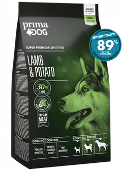 Dog Adult All Breed Kyckling och Potatis, 2kg eller 10 kg SMAK LAMM OCH POTATIS & MÄNGD 2 KG