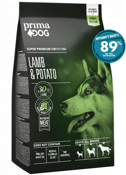 Dog Adult All Breed Kyckling och Potatis, 2kg eller 10 kg SMAK LAMM OCH POTATIS & MÄNGD 10 KG