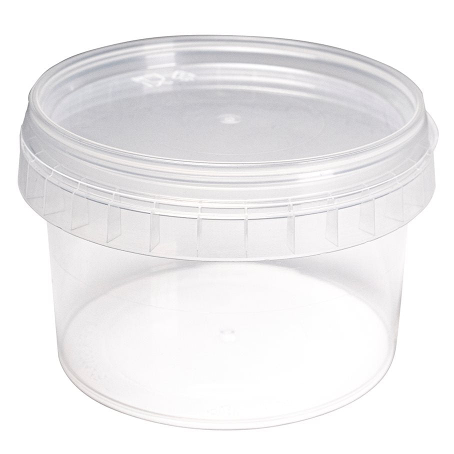 Plastburk 10 st TRANSPARENT / 280 ML