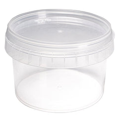 Plastburk 10 st TRANSPARENT / 280 ML