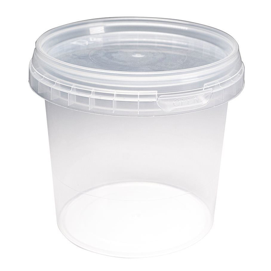 Plastburk 10 st TRANSPARENT / 365 ML