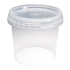 Plastburk 10 st TRANSPARENT / 365 ML