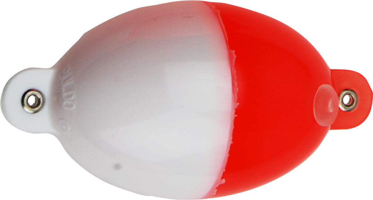 Buldo Oval RÖD/VIT / 40 MM